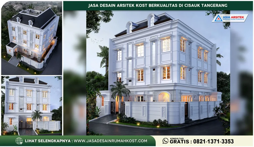 Jasa Desain Arsitek Kost Berkualitas di Cisauk Tangerang