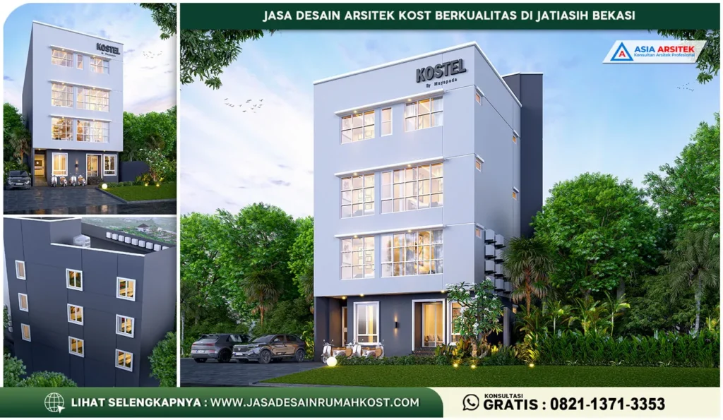 Jasa Desain Arsitek Kost Berkualitas di Jatiasih Bekasi