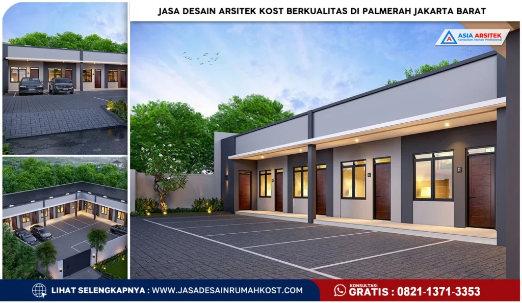 Jasa Desain Arsitek Kost Berkualitas di Palmerah Jakarta Barat