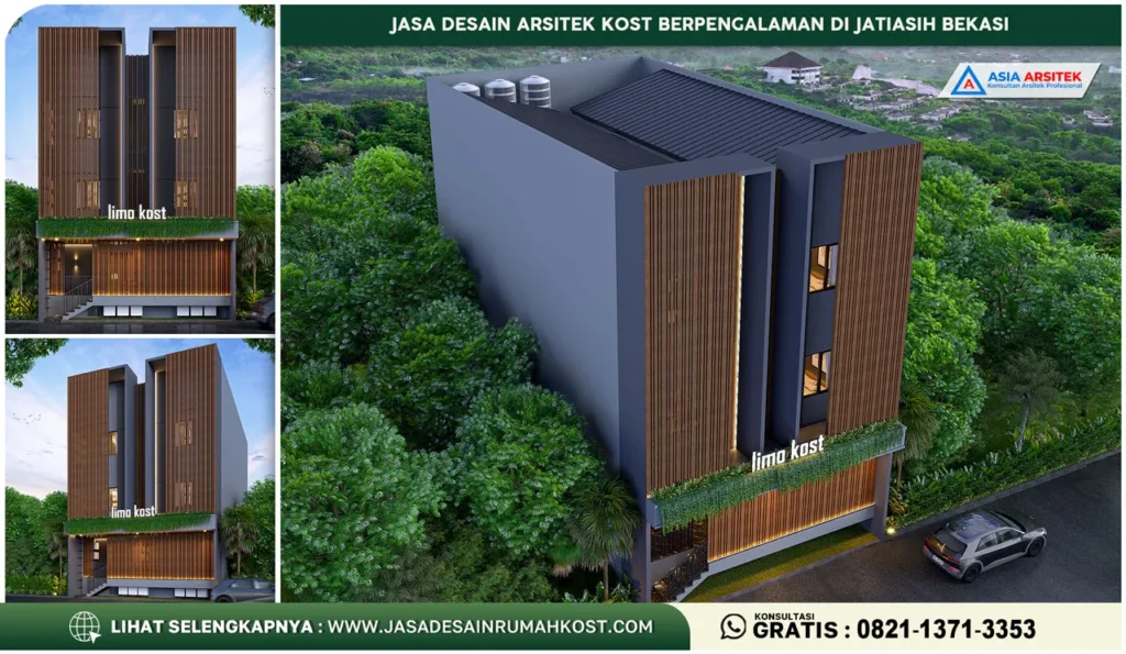 Jasa Desain Arsitek Kost Berpengalaman di Jatiasih Bekasi
