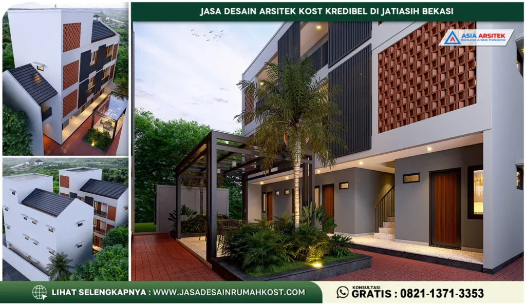 Jasa Desain Arsitek Kost Kredibel di Jatiasih Bekasi