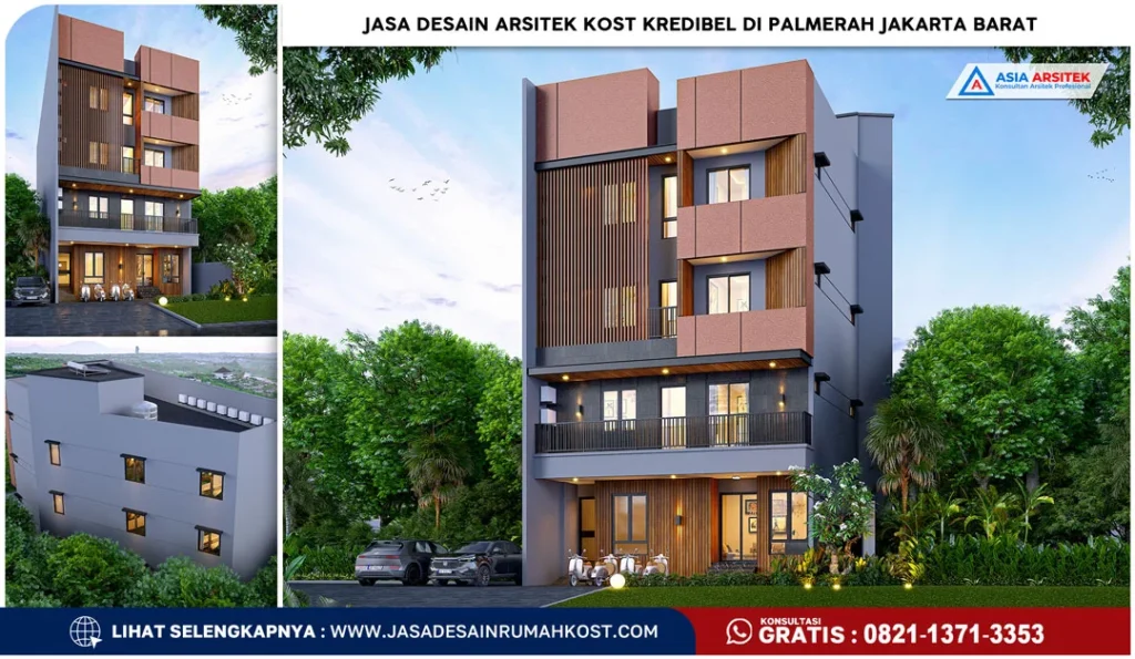 Jasa Desain Arsitek Kost Kredibel di Palmerah Jakarta Barat