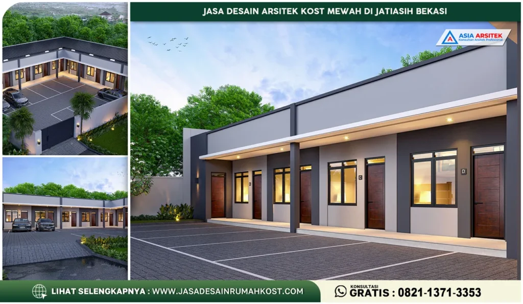 Jasa Desain Arsitek Kost Mewah di Jatiasih Bekasi