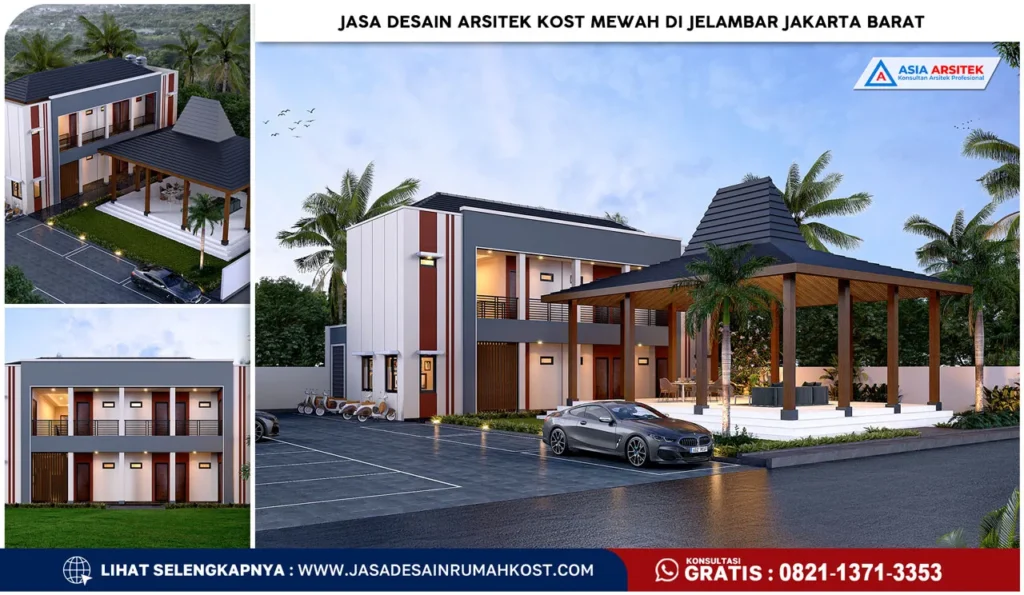 Jasa Desain Arsitek Kost Mewah di Jelambar Jakarta Barat