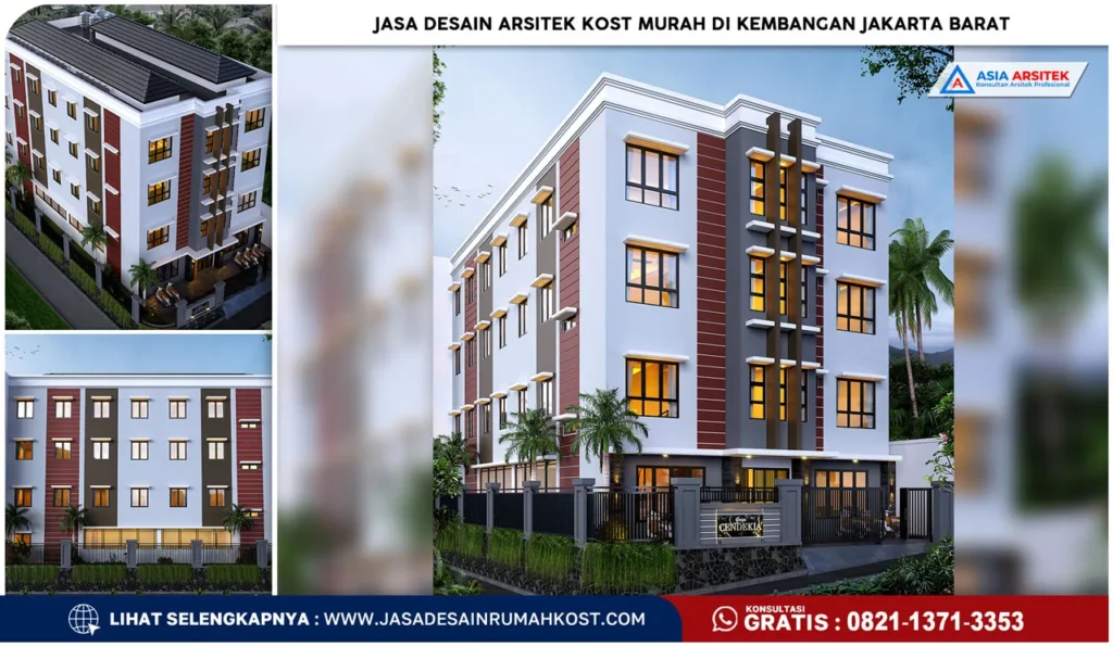 Jasa Desain Arsitek Kost Murah di Kembangan Jakarta Barat