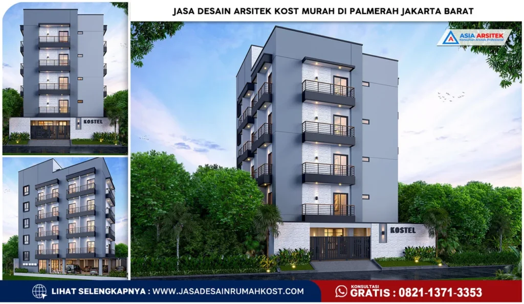 Jasa Desain Arsitek Kost Murah di Palmerah Jakarta Barat