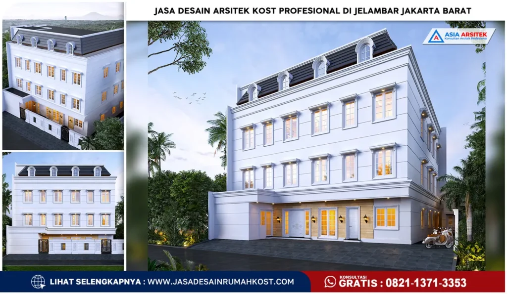 Jasa Desain Arsitek Kost Profesional di Jelambar Jakarta Barat