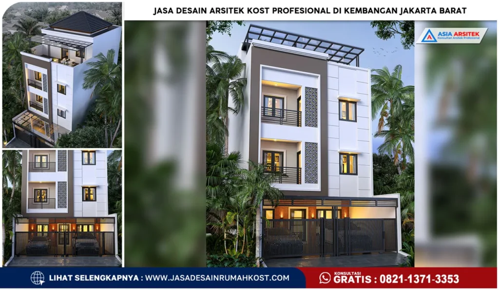 Jasa Desain Arsitek Kost Profesional di Kembangan Jakarta Barat