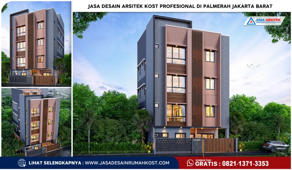 Jasa Desain Arsitek Kost Profesional di Palmerah Jakarta Barat