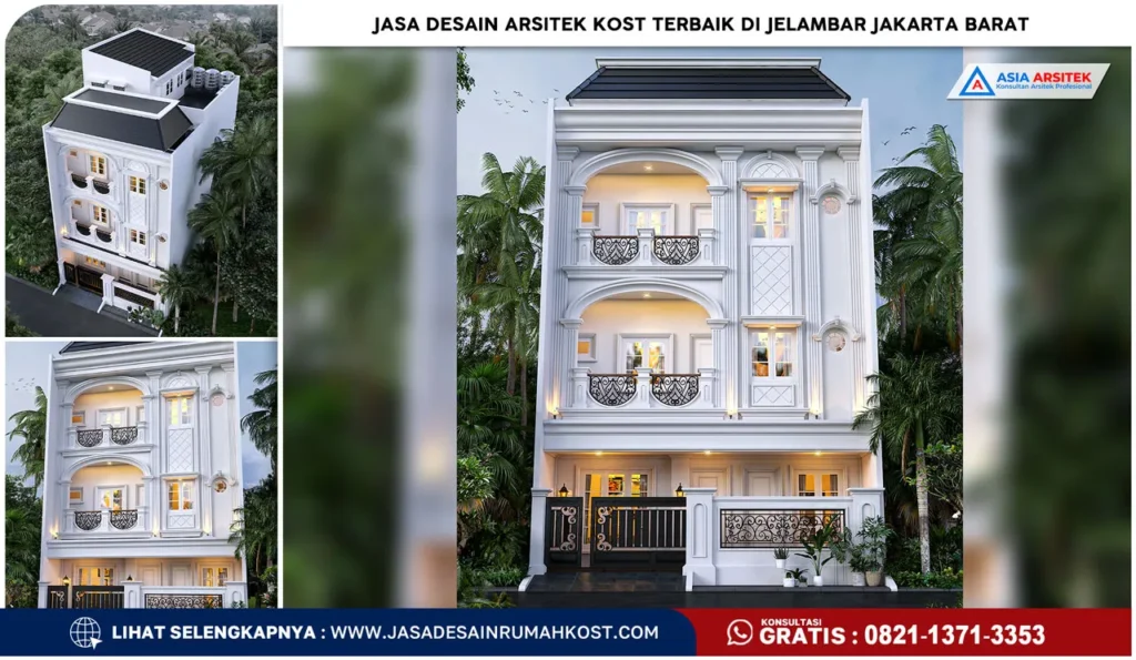 Jasa Desain Arsitek Kost Terbaik di Jelambar Jakarta Barat