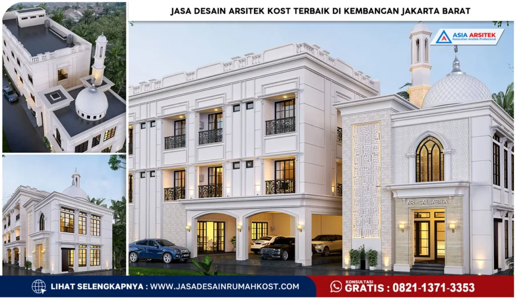 Jasa Desain Arsitek Kost Terbaik di Kembangan Jakarta Barat