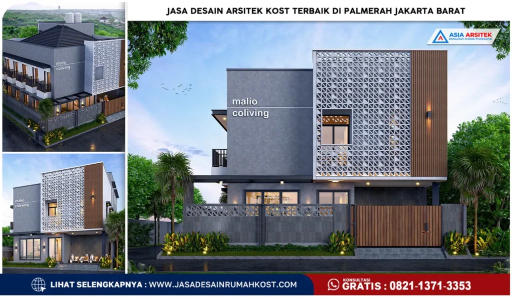 Jasa Desain Arsitek Kost Terbaik di Palmerah Jakarta Barat