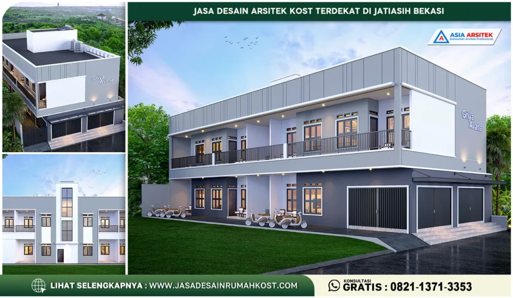 Jasa Desain Arsitek Kost Terdekat di Jatiasih Bekasi