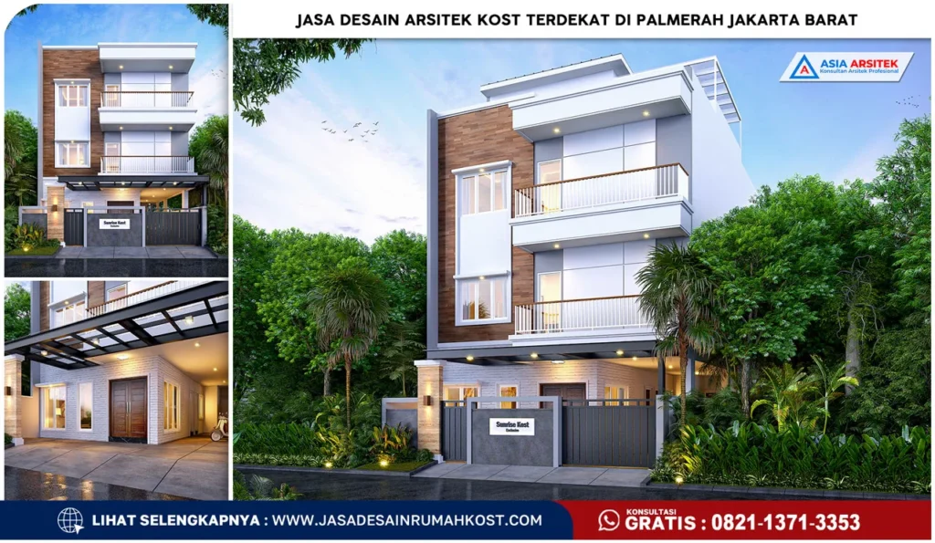 Jasa Desain Arsitek Kost Terdekat di Palmerah Jakarta Barat