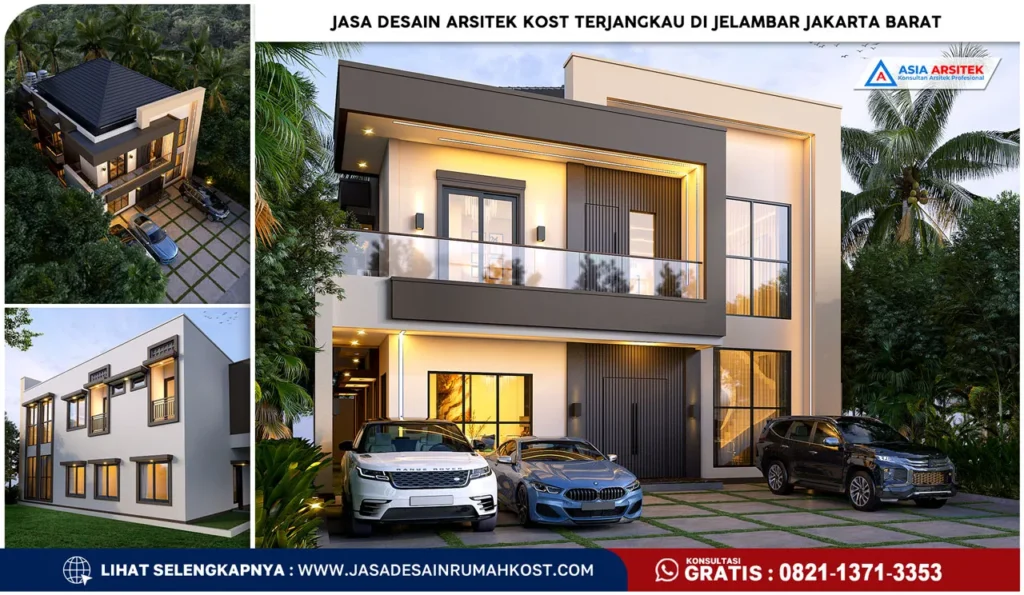 Jasa Desain Arsitek Kost Terjangkau di Jelambar Jakarta Barat