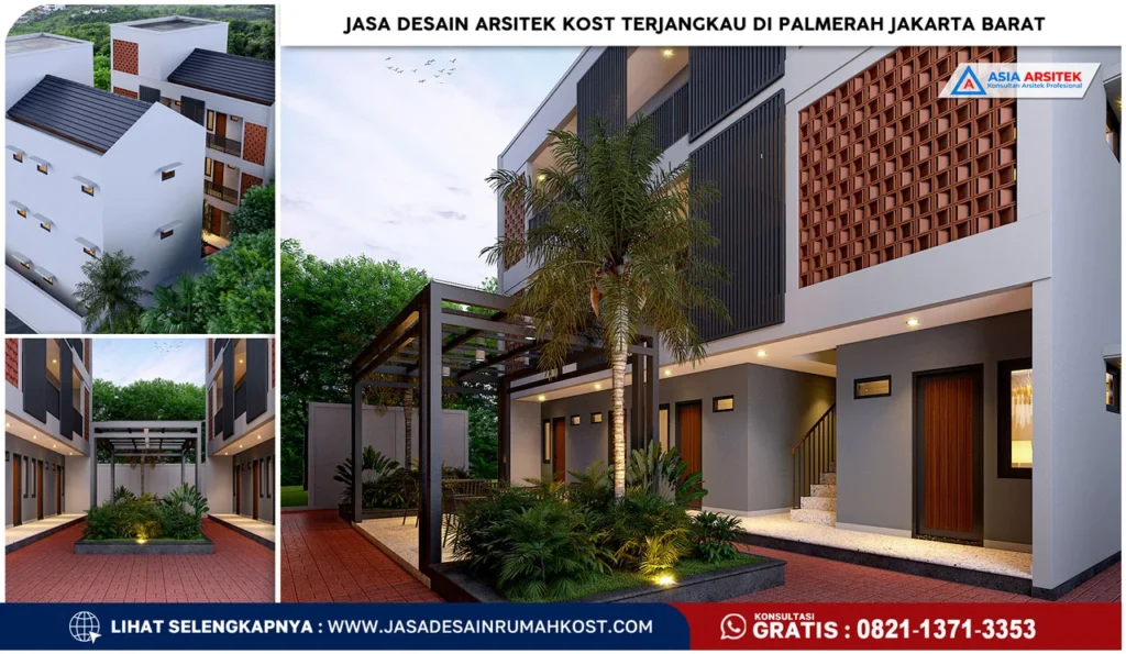 Jasa Desain Arsitek Kost Terjangkau di Palmerah Jakarta Barat