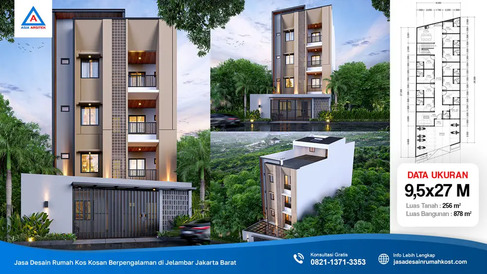 Jasa Desain Rumah Kos Kosan Berpengalaman di Jelambar Jakarta Barat, jasa desain rumah kost, contoh desain kos kosan, contoh desain kos kosan minimalis, contoh desain kos kosan sederhana, contoh desain rumah kost, contoh desain rumah kost 2 lantai, desain bangunan kost minimalis, asia arsitek jasa arsitek desain rumah villa kost hotel, arsitek rumah kost,