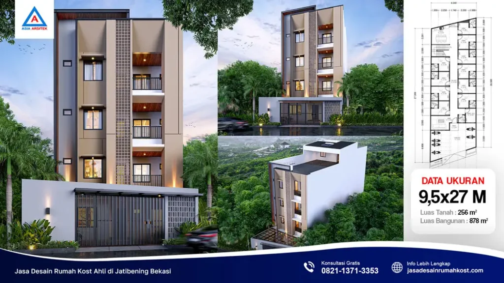 Jasa Desain Rumah Kost Ahli di Jatibening Bekasi, jasa desain rumah kost, contoh desain kos kosan, contoh desain kos kosan minimalis, contoh desain kos kosan sederhana, contoh desain rumah kost, contoh desain rumah kost 2 lantai, desain bangunan kost minimalis, asia arsitek jasa arsitek desain rumah villa kost hotel, arsitek rumah kost,