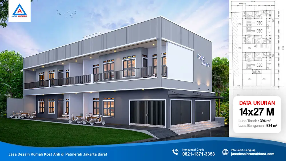 Jasa Desain Rumah Kost Ahli di Palmerah Jakarta Barat, jasa desain rumah kost, contoh desain kos kosan, contoh desain kos kosan minimalis, contoh desain kos kosan sederhana, contoh desain rumah kost, contoh desain rumah kost 2 lantai, desain bangunan kost minimalis, asia arsitek jasa arsitek desain rumah villa kost hotel, arsitek rumah kost,