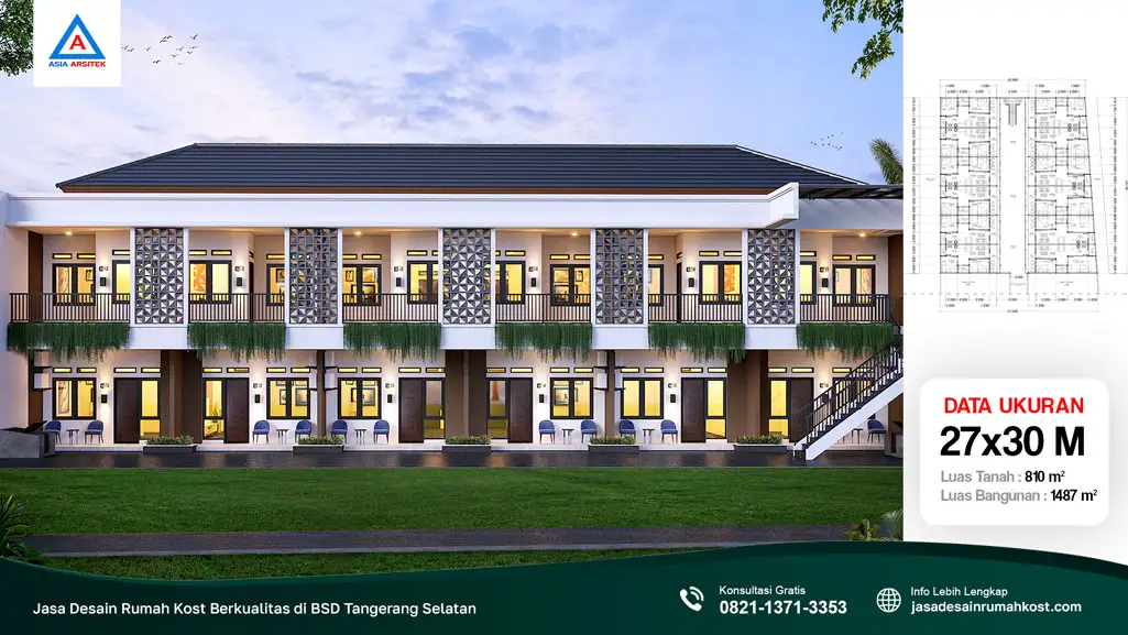 Jasa Desain Rumah Kost Berkualitas di BSD Tangerang Selatan, jasa desain rumah kost, contoh desain kos kosan, contoh desain kos kosan minimalis, contoh desain kos kosan sederhana, contoh desain rumah kost, contoh desain rumah kost 2 lantai, desain bangunan kost minimalis, asia arsitek jasa arsitek desain rumah villa kost hotel, arsitek rumah kost,