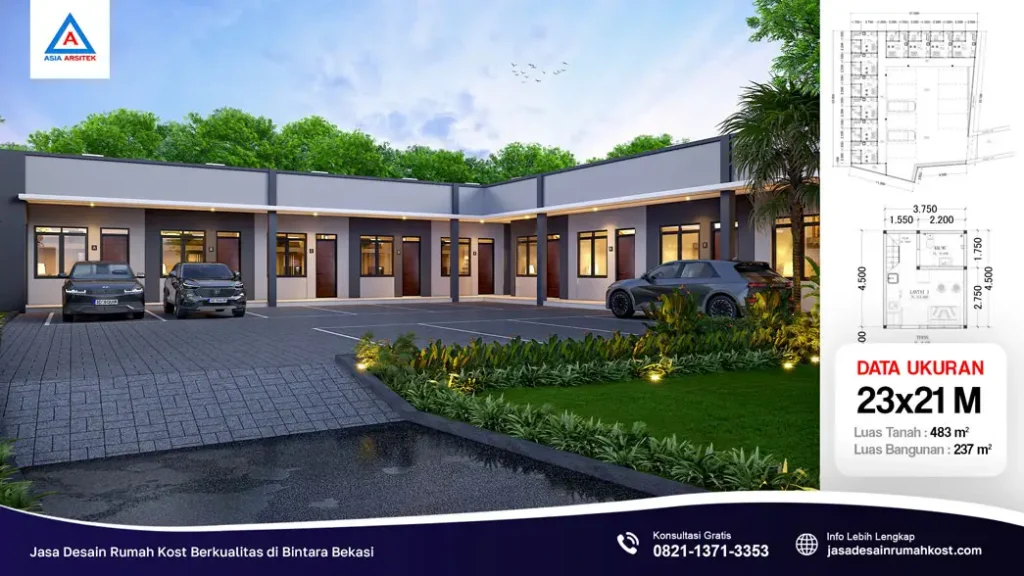 Jasa Desain Rumah Kost Berkualitas di Bintara Bekasi, jasa desain rumah kost, contoh desain kos kosan, contoh desain kos kosan minimalis, contoh desain kos kosan sederhana, contoh desain rumah kost, contoh desain rumah kost 2 lantai, desain bangunan kost minimalis, asia arsitek jasa arsitek desain rumah villa kost hotel, arsitek rumah kost,