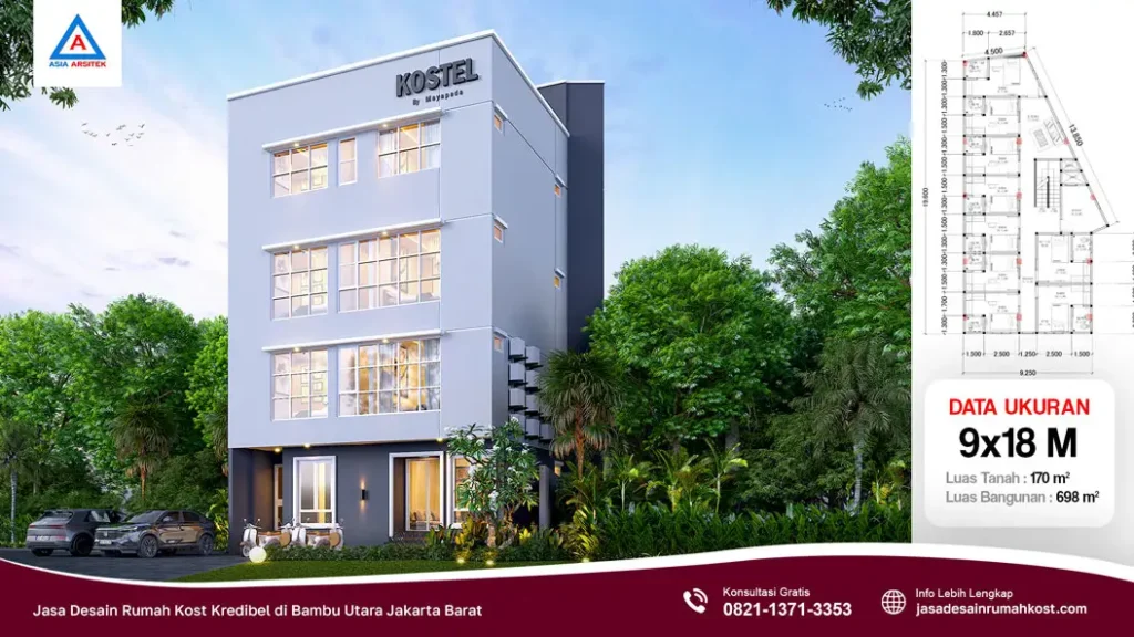 Jasa Desain Rumah Kost Kredibel di Bambu Utara Jakarta Barat, jasa desain rumah kost, contoh desain kos kosan, contoh desain kos kosan minimalis, contoh desain kos kosan sederhana, contoh desain rumah kost, contoh desain rumah kost 2 lantai, desain bangunan kost minimalis, asia arsitek jasa arsitek desain rumah villa kost hotel, arsitek rumah kost,