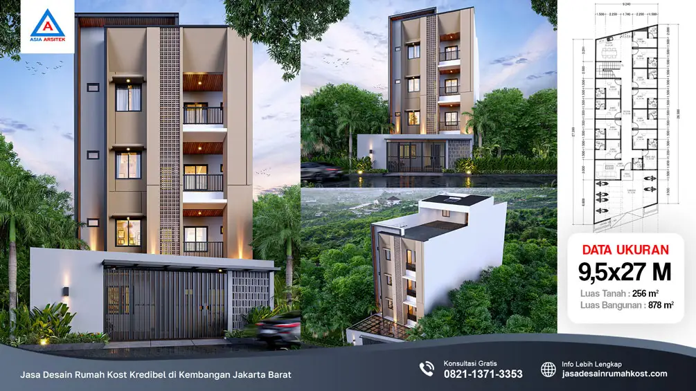 Jasa Desain Rumah Kost Kredibel di Kembangan Jakarta Barat, jasa desain rumah kost, contoh desain kos kosan, contoh desain kos kosan minimalis, contoh desain kos kosan sederhana, contoh desain rumah kost, contoh desain rumah kost 2 lantai, desain bangunan kost minimalis, asia arsitek jasa arsitek desain rumah villa kost hotel, arsitek rumah kost,