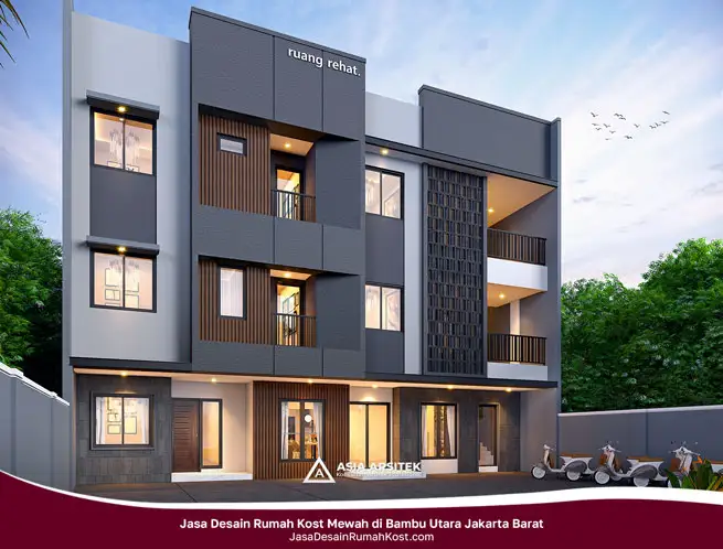 Jasa Desain Rumah Kost Mewah di Bambu Utara Jakarta Barat, jasa desain rumah kost, contoh desain kos kosan, contoh desain kos kosan minimalis, contoh desain kos kosan sederhana, contoh desain rumah kost, contoh desain rumah kost 2 lantai, desain bangunan kost minimalis, asia arsitek jasa arsitek desain rumah villa kost hotel, arsitek rumah kost,