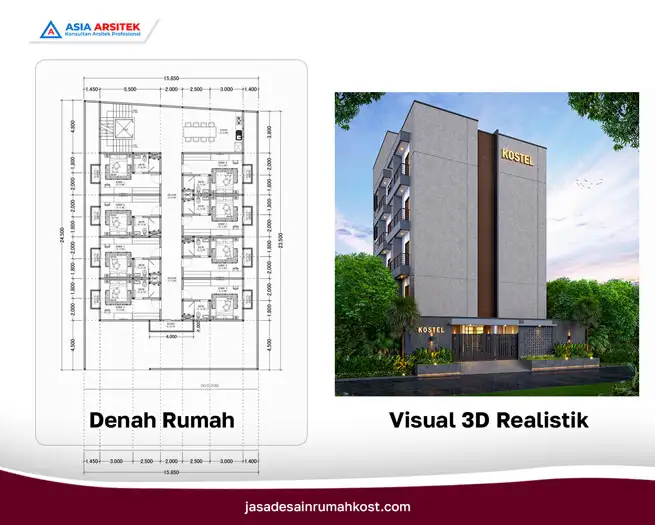 Jasa Desain Rumah Kost Murah di Bambu Utara Jakarta Barat, jasa desain rumah kost, contoh desain kos kosan, contoh desain kos kosan minimalis, contoh desain kos kosan sederhana, contoh desain rumah kost, contoh desain rumah kost 2 lantai, desain bangunan kost minimalis, asia arsitek jasa arsitek desain rumah villa kost hotel, arsitek rumah kost,