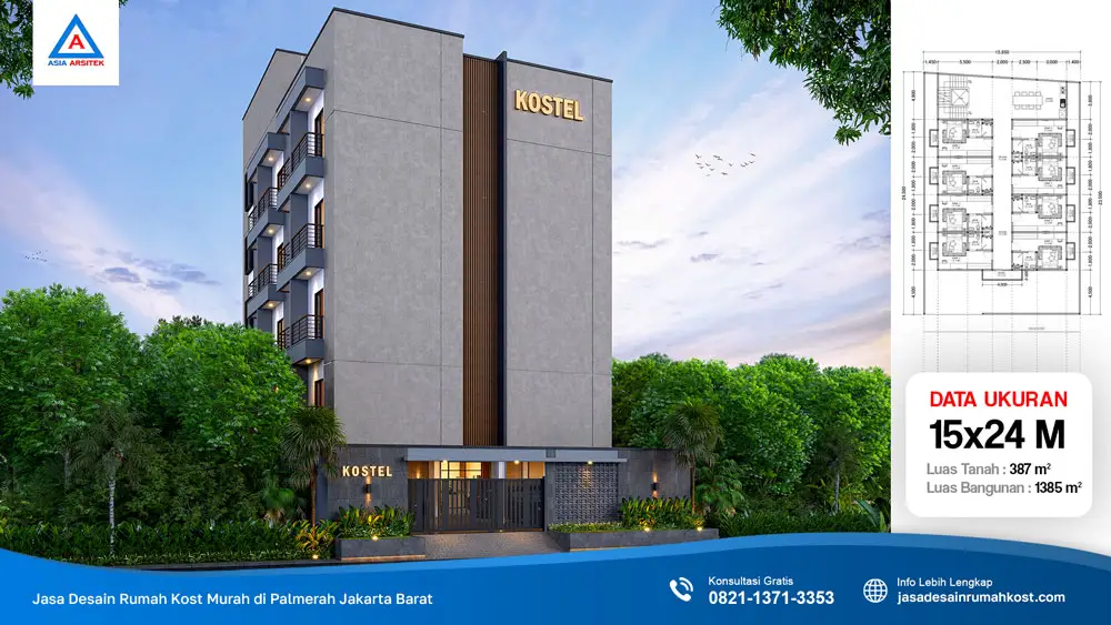 Jasa Desain Rumah Kost Murah di Palmerah Jakarta Barat, jasa desain rumah kost, contoh desain kos kosan, contoh desain kos kosan minimalis, contoh desain kos kosan sederhana, contoh desain rumah kost, contoh desain rumah kost 2 lantai, desain bangunan kost minimalis, asia arsitek jasa arsitek desain rumah villa kost hotel, arsitek rumah kost,