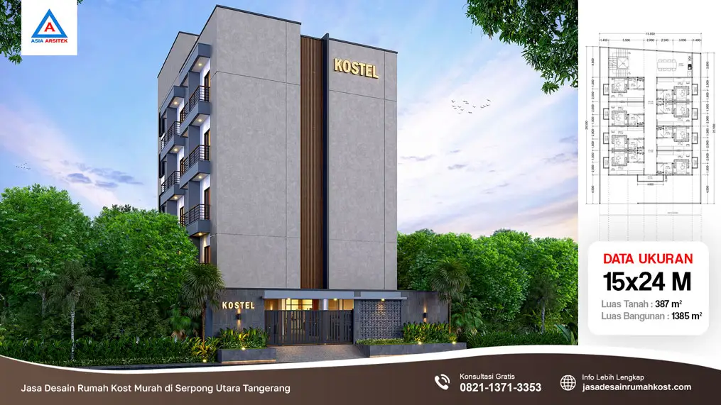 Jasa Desain Rumah Kost Murah di Serpong Utara Tangerang, jasa desain rumah kost, contoh desain kos kosan, contoh desain kos kosan minimalis, contoh desain kos kosan sederhana, contoh desain rumah kost, contoh desain rumah kost 2 lantai, desain bangunan kost minimalis, asia arsitek jasa arsitek desain rumah villa kost hotel, arsitek rumah kost,