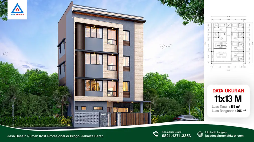 Jasa Desain Rumah Kost Profesional di Grogol Jakarta Barat, jasa desain rumah kost, contoh desain kos kosan, contoh desain kos kosan minimalis, contoh desain kos kosan sederhana, contoh desain rumah kost, contoh desain rumah kost 2 lantai, desain bangunan kost minimalis, asia arsitek jasa arsitek desain rumah villa kost hotel, arsitek rumah kost,