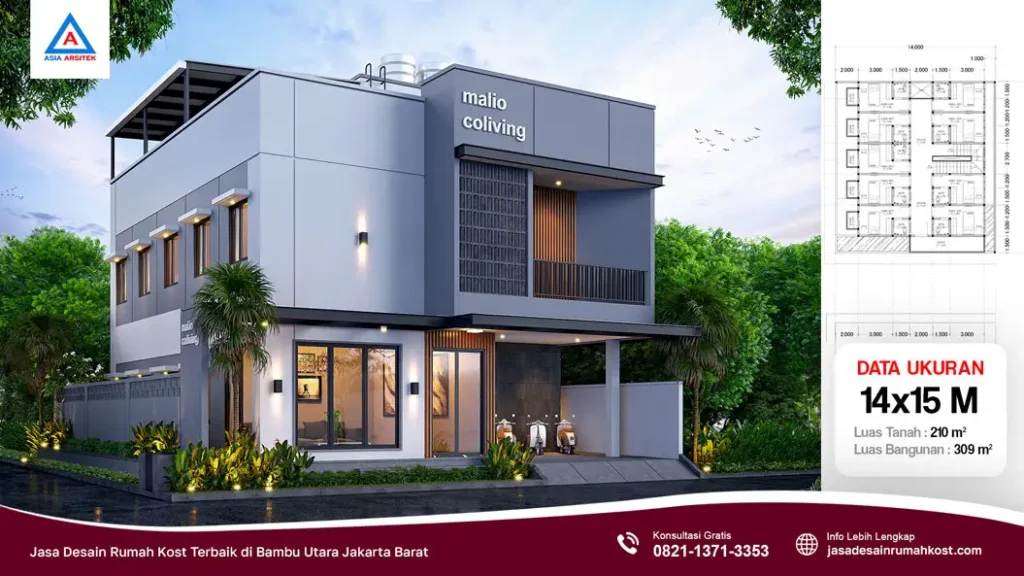 Jasa Desain Rumah Kost Terbaik di Bambu Utara Jakarta Barat, jasa desain rumah kost, contoh desain kos kosan, contoh desain kos kosan minimalis, contoh desain kos kosan sederhana, contoh desain rumah kost, contoh desain rumah kost 2 lantai, desain bangunan kost minimalis, asia arsitek jasa arsitek desain rumah villa kost hotel, arsitek rumah kost,