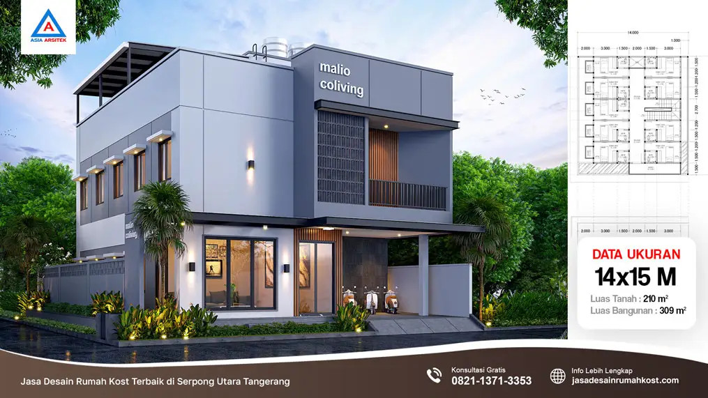 Jasa Desain Rumah Kost Terbaik di Serpong Utara Tangerang, jasa desain rumah kost, contoh desain kos kosan, contoh desain kos kosan minimalis, contoh desain kos kosan sederhana, contoh desain rumah kost, contoh desain rumah kost 2 lantai, desain bangunan kost minimalis, asia arsitek jasa arsitek desain rumah villa kost hotel, arsitek rumah kost,