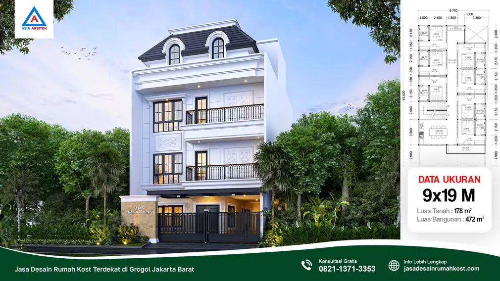 Jasa Desain Rumah Kost Terdekat di Grogol Jakarta Barat, jasa desain rumah kost, contoh desain kos kosan, contoh desain kos kosan minimalis, contoh desain kos kosan sederhana, contoh desain rumah kost, contoh desain rumah kost 2 lantai, desain bangunan kost minimalis, asia arsitek jasa arsitek desain rumah villa kost hotel, arsitek rumah kost,