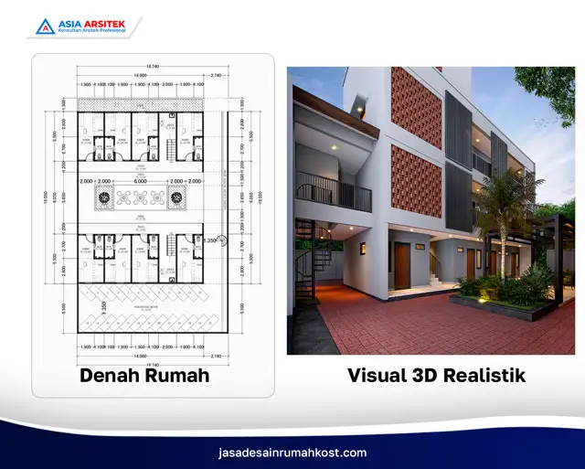 Jasa Desain Rumah Kost Terdekat di Jatibening Bekasi, jasa desain rumah kost, contoh desain kos kosan, contoh desain kos kosan minimalis, contoh desain kos kosan sederhana, contoh desain rumah kost, contoh desain rumah kost 2 lantai, desain bangunan kost minimalis, asia arsitek jasa arsitek desain rumah villa kost hotel, arsitek rumah kost,