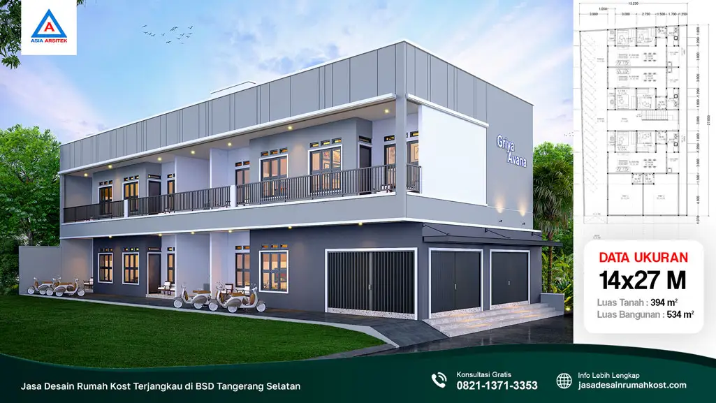 Jasa Desain Rumah Kost Terjangkau di BSD Tangerang Selatan, jasa desain rumah kost, contoh desain kos kosan, contoh desain kos kosan minimalis, contoh desain kos kosan sederhana, contoh desain rumah kost, contoh desain rumah kost 2 lantai, desain bangunan kost minimalis, asia arsitek jasa arsitek desain rumah villa kost hotel, arsitek rumah kost,