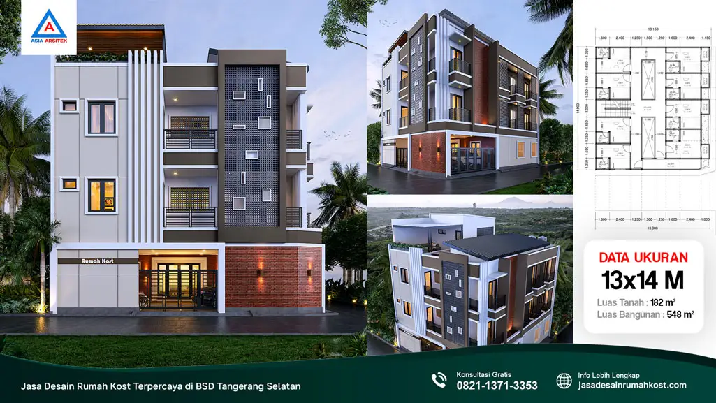 Jasa Desain Rumah Kost Terpercaya di BSD Tangerang Selatan, jasa desain rumah kost, contoh desain kos kosan, contoh desain kos kosan minimalis, contoh desain kos kosan sederhana, contoh desain rumah kost, contoh desain rumah kost 2 lantai, desain bangunan kost minimalis, asia arsitek jasa arsitek desain rumah villa kost hotel, arsitek rumah kost,