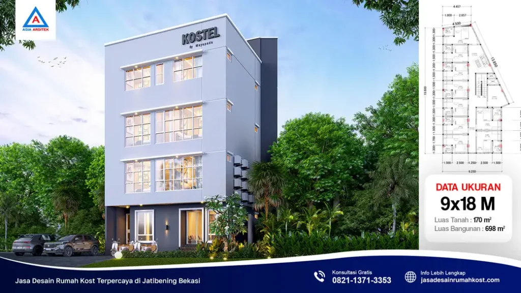 Jasa Desain Rumah Kost Terpercaya di Jatibening Bekasi, jasa desain rumah kost, contoh desain kos kosan, contoh desain kos kosan minimalis, contoh desain kos kosan sederhana, contoh desain rumah kost, contoh desain rumah kost 2 lantai, desain bangunan kost minimalis, asia arsitek jasa arsitek desain rumah villa kost hotel, arsitek rumah kost,