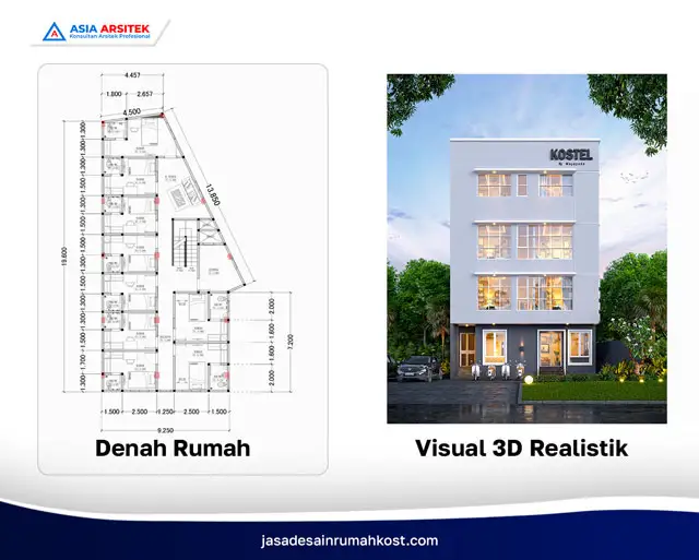 Jasa Desain Rumah Kost Terpercaya di Jatibening Bekasi, jasa desain rumah kost, contoh desain kos kosan, contoh desain kos kosan minimalis, contoh desain kos kosan sederhana, contoh desain rumah kost, contoh desain rumah kost 2 lantai, desain bangunan kost minimalis, asia arsitek jasa arsitek desain rumah villa kost hotel, arsitek rumah kost,