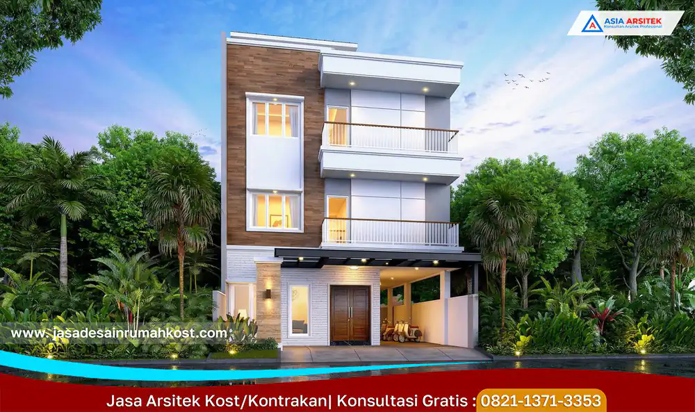 Jasa Arsitek Rumah Kost Amanah di Gambir Jakarta Pusat