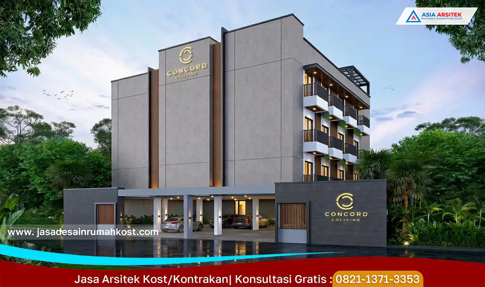 Jasa Arsitek Rumah Kost Mewah di Cempaka Putih Jakarta Pusat