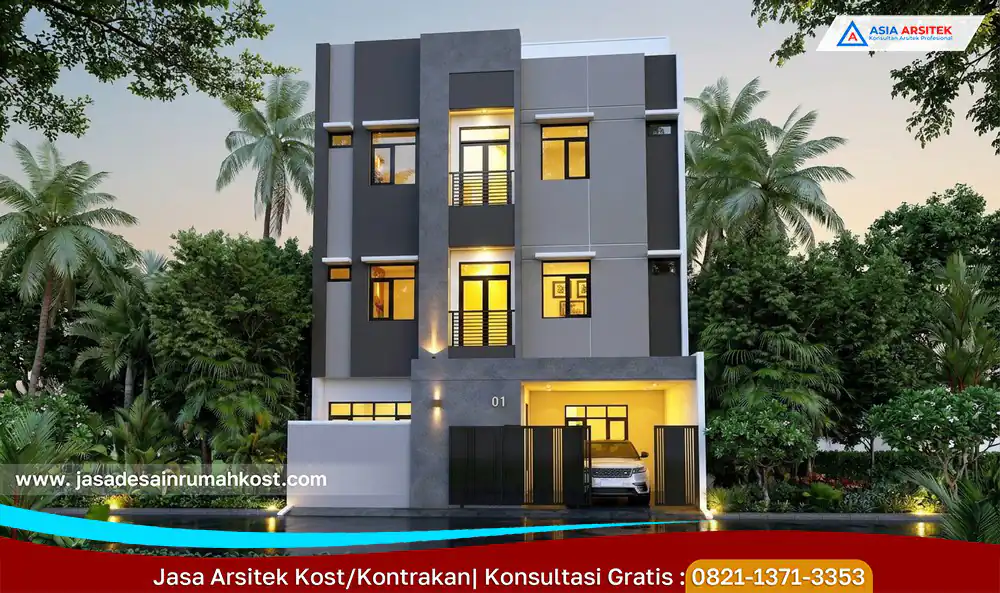 Jasa Arsitek Rumah Kost Profesional di Cempaka Putih Jakarta Pusat