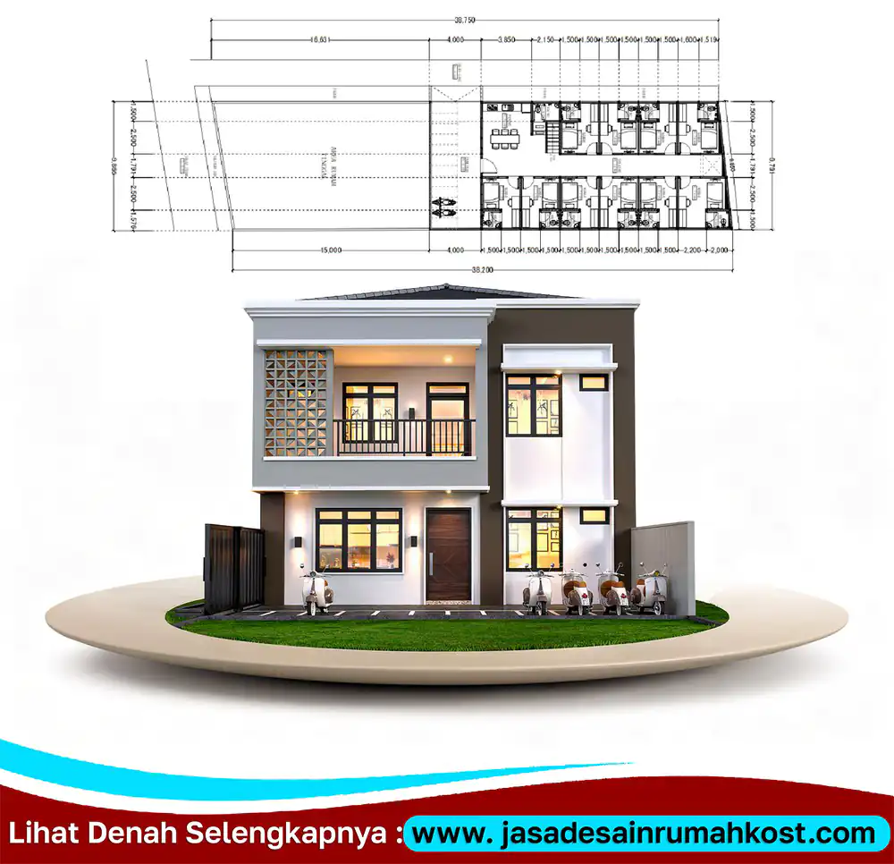 Jasa Arsitek Rumah Kost Ahli di Gambir Jakarta Pusat