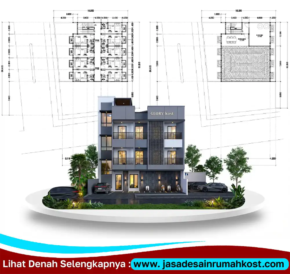 Jasa Arsitek Rumah Kost Handal di Gambir Jakarta Pusat