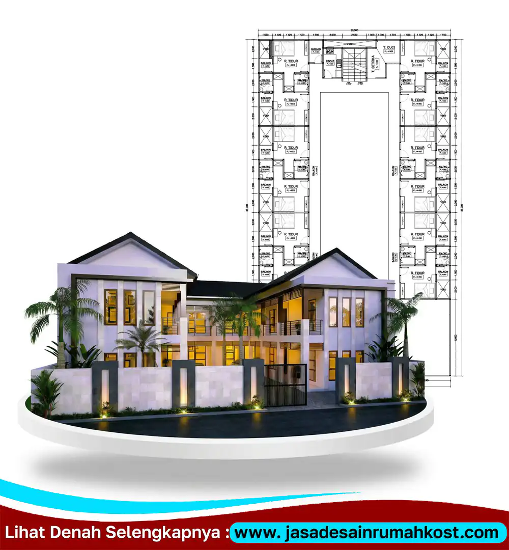 Jasa Arsitek Rumah Kost Kredibel di Cempaka Putih Jakarta Pusat
