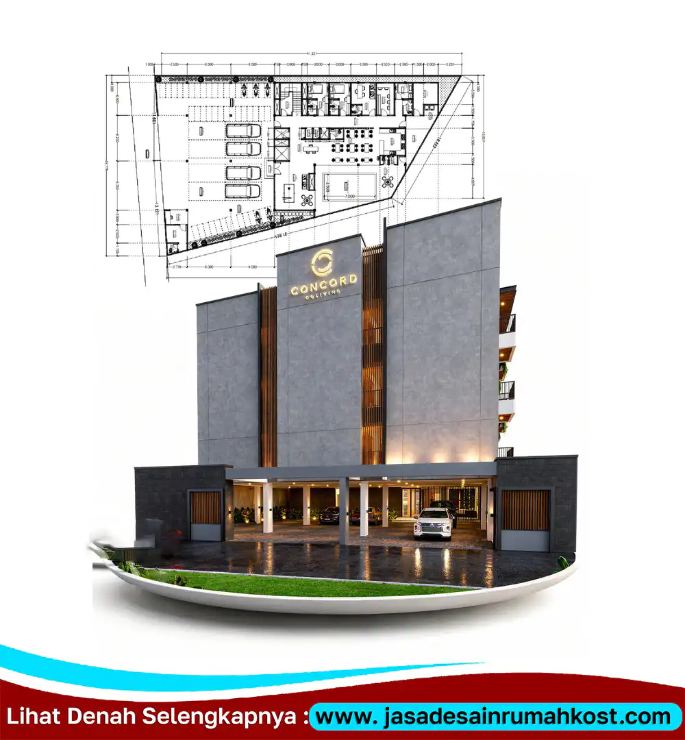 Jasa Arsitek Rumah Kost Mewah di Cempaka Putih Jakarta Pusat