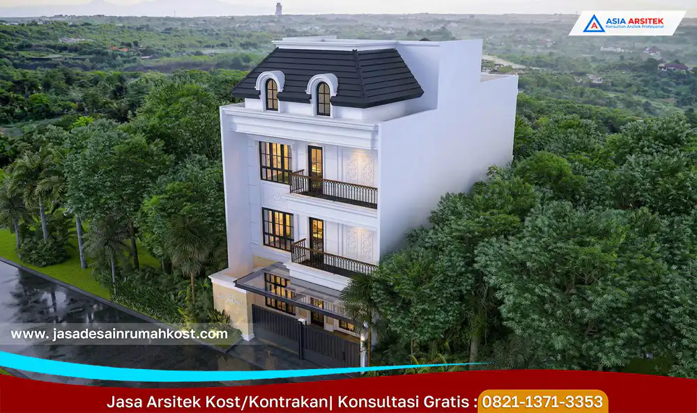 Jasa Arsitek Rumah Kost Amanah di Cempaka Putih Jakarta Pusat