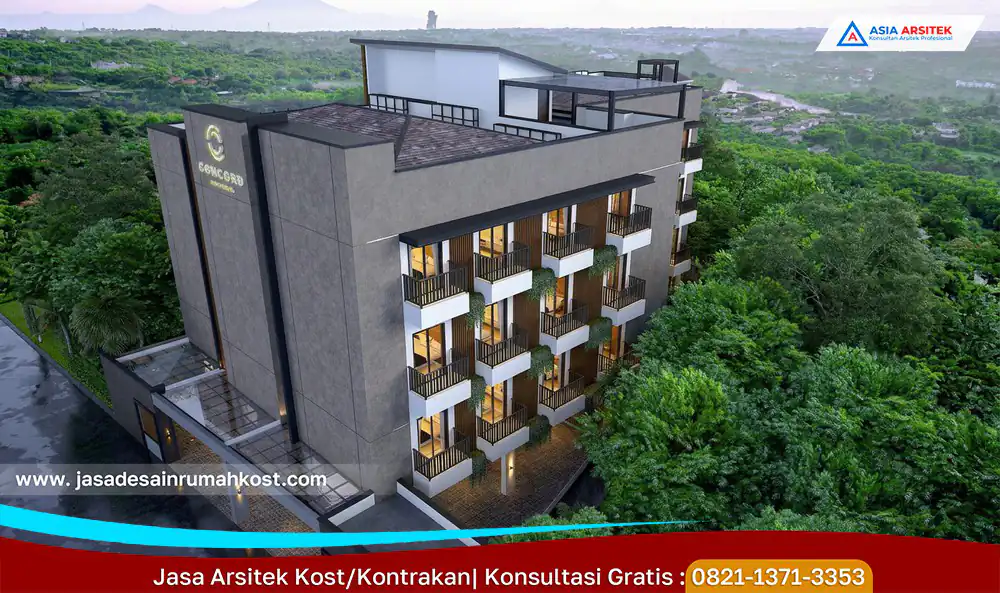 Jasa Arsitek Rumah Kost Mewah di Cempaka Putih Jakarta Pusat