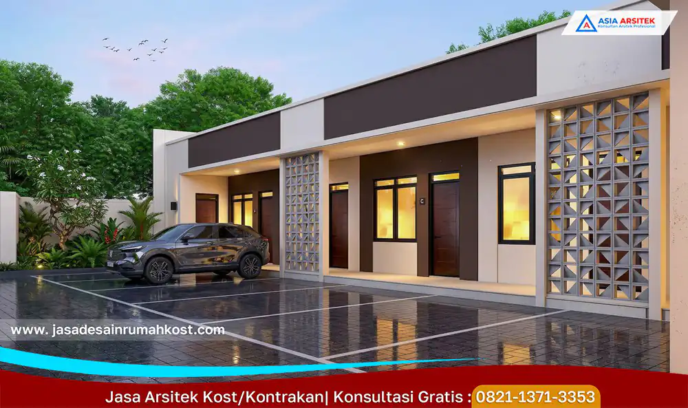 Jasa Arsitek Rumah Kost Murah di Gambir Jakarta Pusat